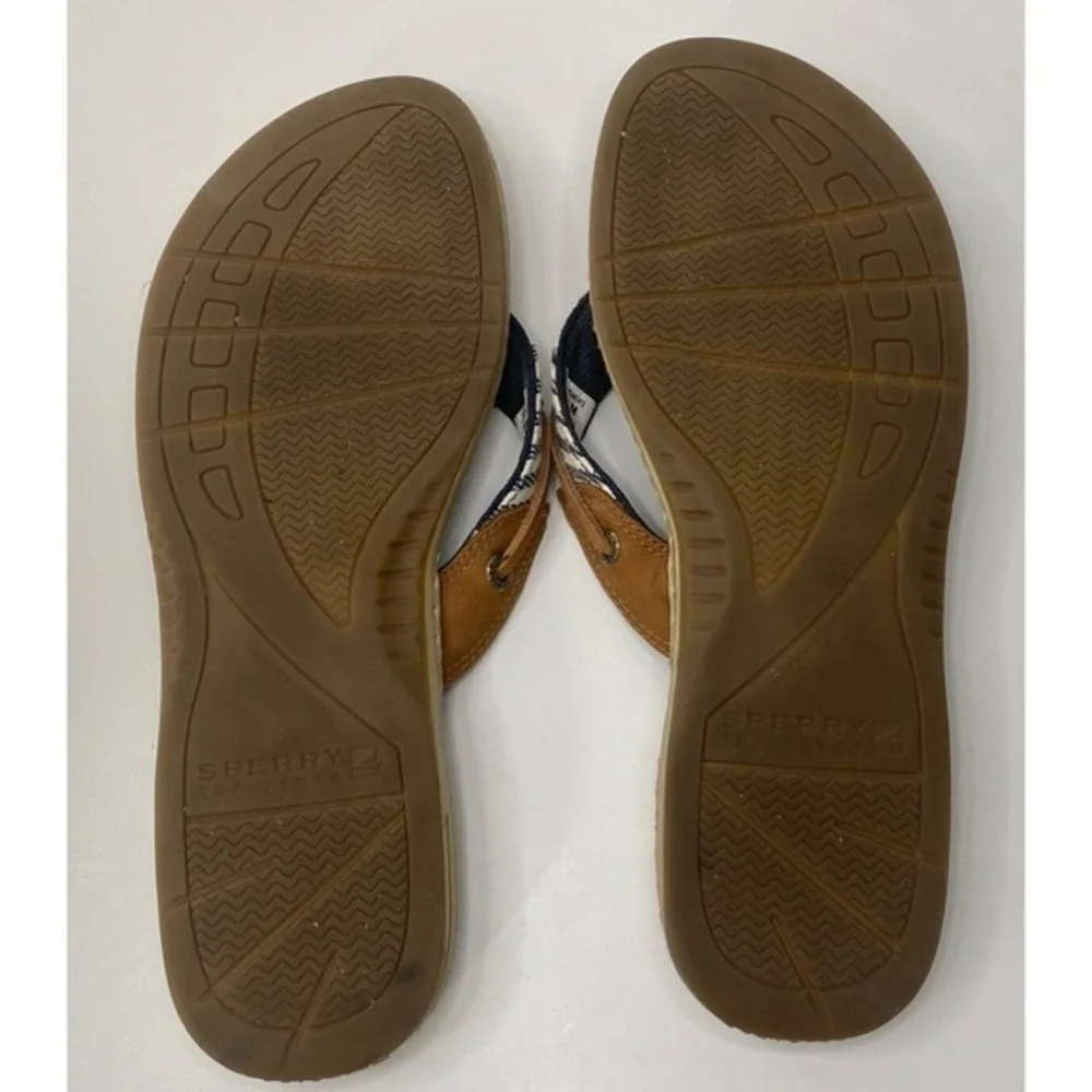 Sperry Topsiders Seafish Women's Thong Sandals-Size 9M. Great Condition! Comfy